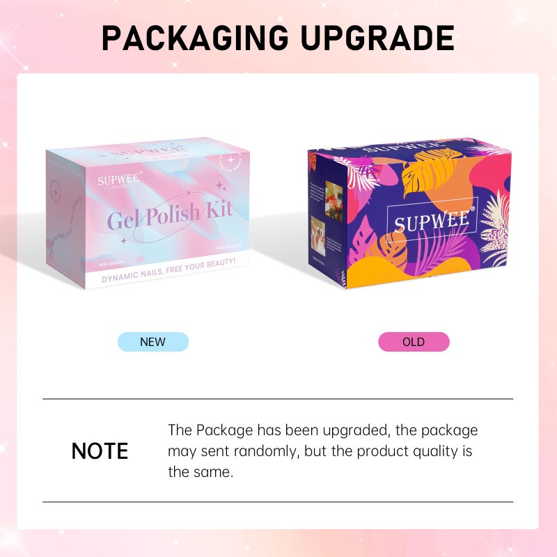 SUPWEE Cat Eye Gel Nail Polish with Magnet 9D Galaxy Cateye Manicure Soak Off UV DIY Salon Home Gift 12 Colors 7ml(0.24fl oz) - Image 2