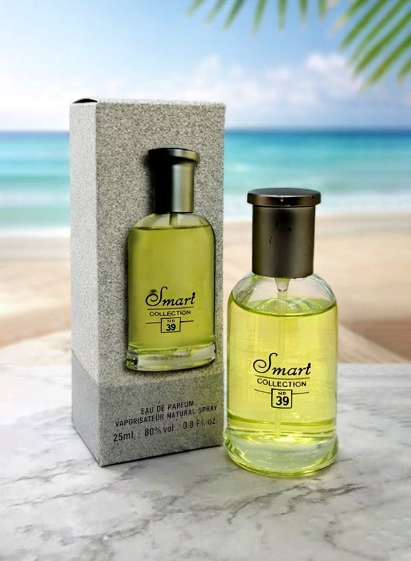 سمارت كولكشن  عطر سمارت كولكشن رقم 39 طويل الثبات أو دو بارفيوم للرجال 25 مل – عطر رجالي منعش - Image 3