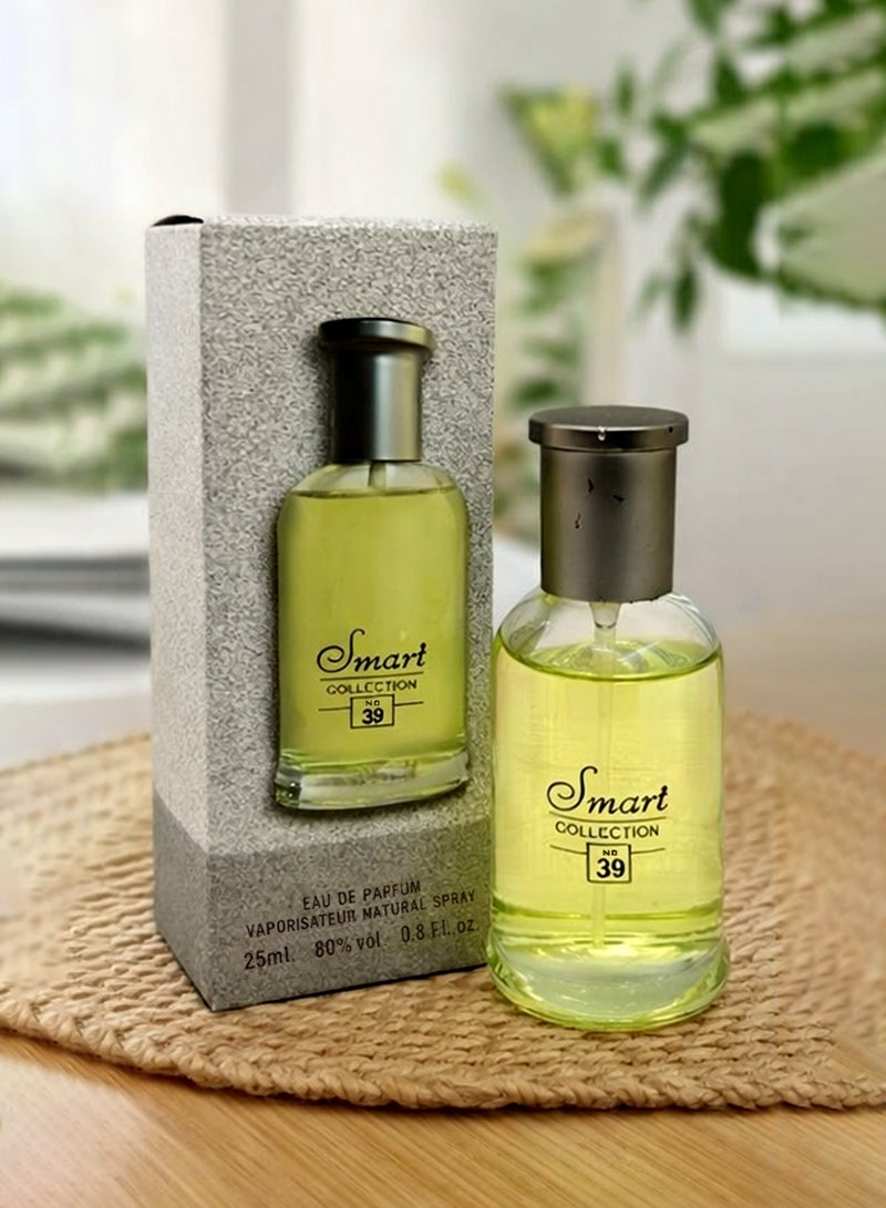 سمارت كولكشن  عطر سمارت كولكشن رقم 39 طويل الثبات أو دو بارفيوم للرجال 25 مل – عطر رجالي منعش - Image 4