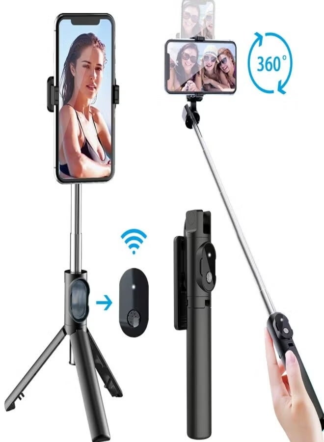 Stand Selfie Stick Tripod Stand Smart Remote Control Cell Phone Live Broadcast Portable - Image 1