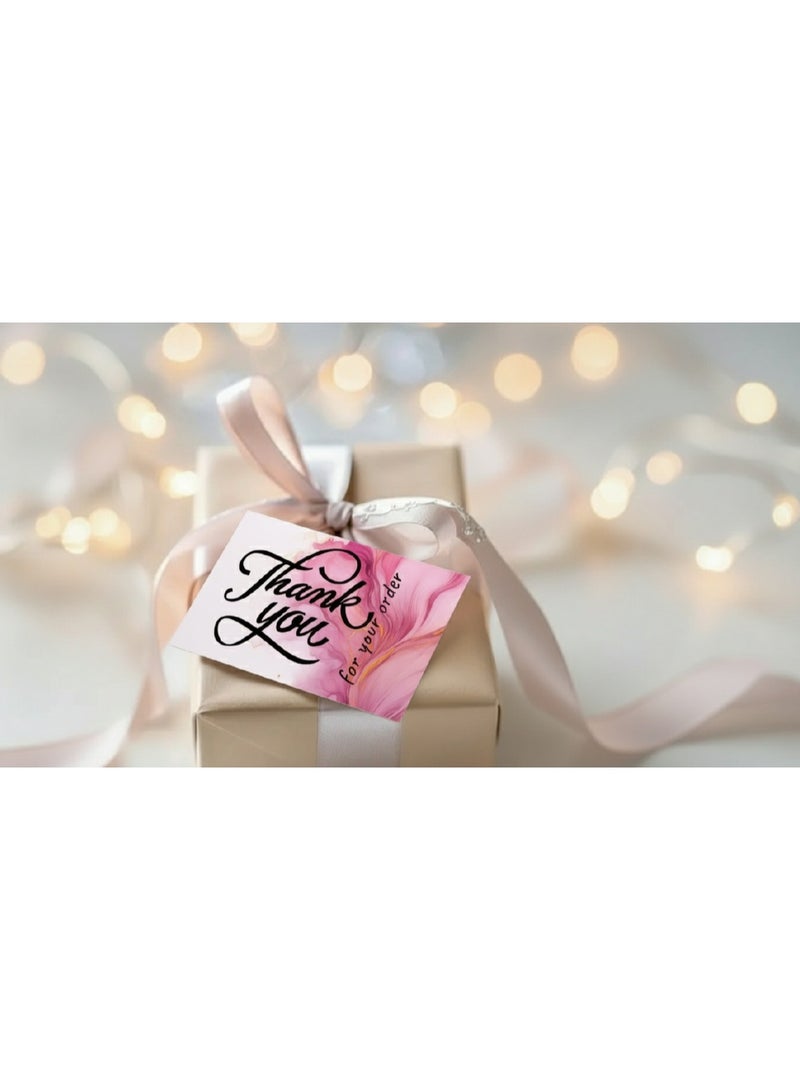 طقم كروت شكر فاخرة – 100 كارت بتصميم راقٍ - Image 3