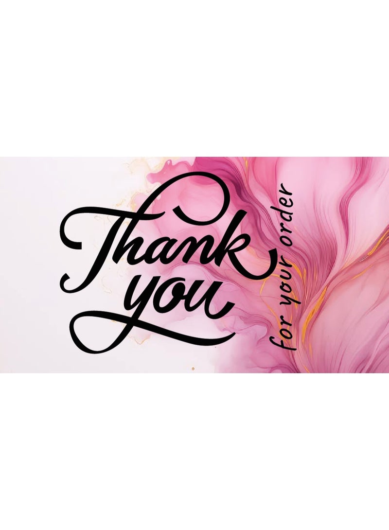 طقم كروت شكر فاخرة – 100 كارت بتصميم راقٍ - Image 1