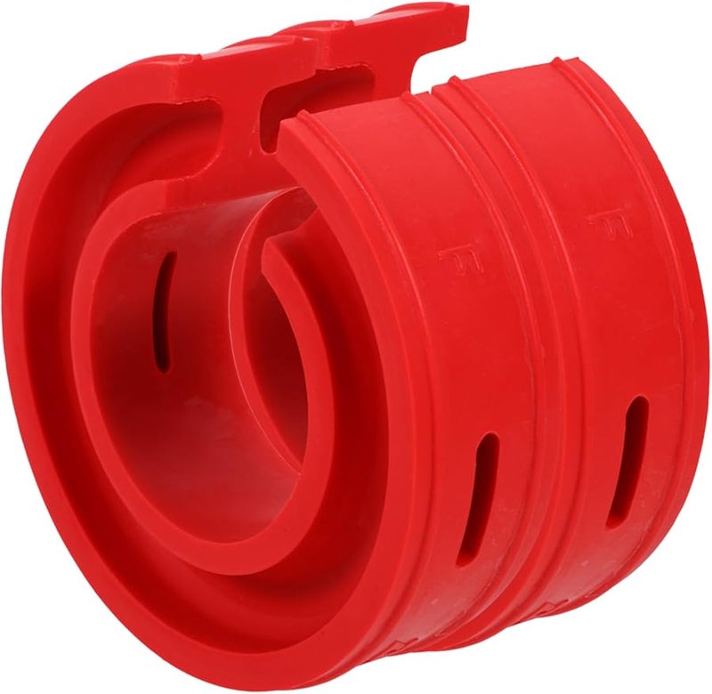Universal Car Suspension Cushion Kit 2PCS Sturdy Rubber Shock Absorber Coil Spring Buffer - Image 1