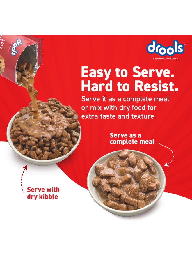 Drools Dog Chicken & Chicken Liver Chunks Gravy  Wet Food - Image 4