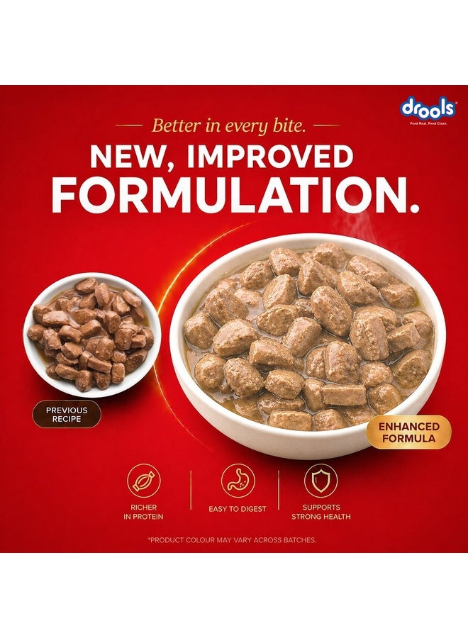 Drools Dog Chicken & Chicken Liver Chunks Gravy  Wet Food - Image 4