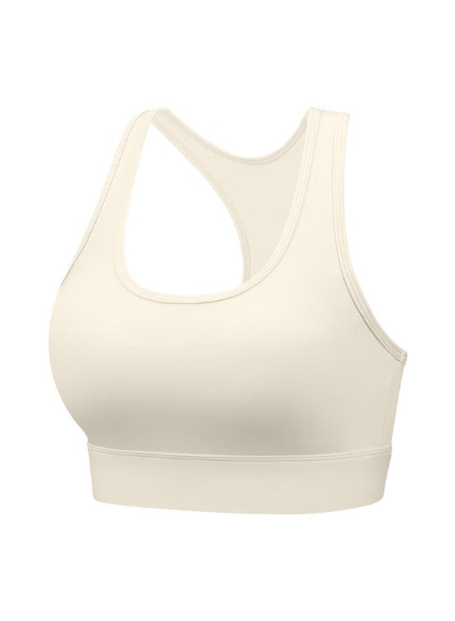 Never Me Sports Bra For Women, High-intensity Fitness Vest, Yoga Wear, Running Anti-shock Bra, Anti-sagging, Push-up, Suitable For Outer Wear - Image 1