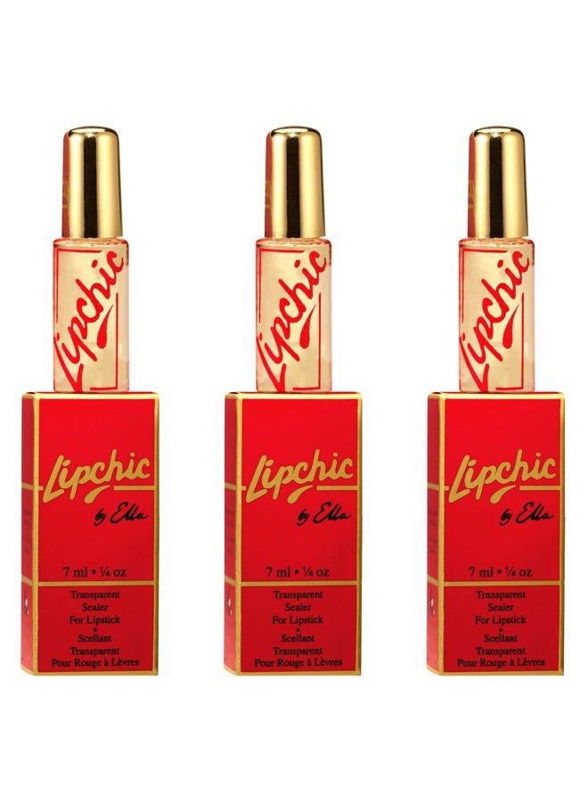 Lip Chic By Ella Ella International Lip Chic – 3-Pack All-Day Lipstick Sealer, Smudge-Proof & Long-Lasting, 0.25 oz Each - Image 1