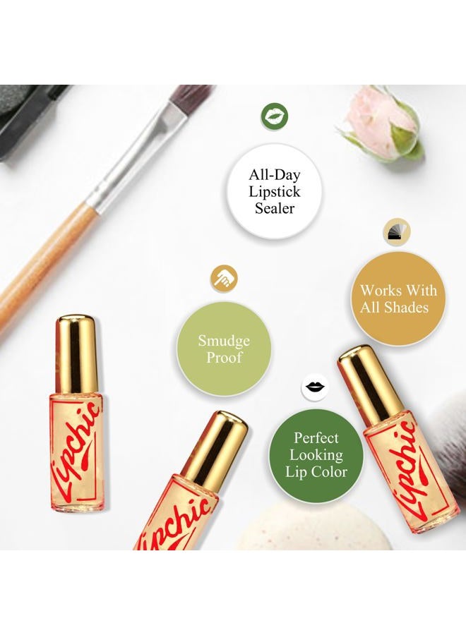 Lip Chic By Ella Ella International Lip Chic – 3-Pack All-Day Lipstick Sealer, Smudge-Proof & Long-Lasting, 0.25 oz Each - Image 2