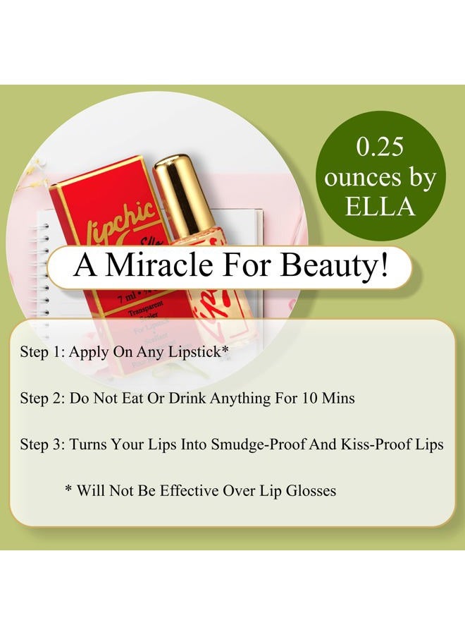 Lip Chic By Ella Ella International Lip Chic – 3-Pack All-Day Lipstick Sealer, Smudge-Proof & Long-Lasting, 0.25 oz Each - Image 3
