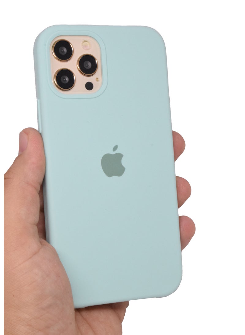 Logo Brands iPhone 12/12 Pro Cover Silicone Shockproof Camera Protected Case - Image 1