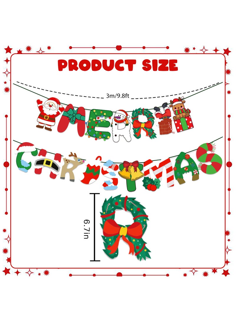 Highland Merry Christmas Banner Decorations - Image 3