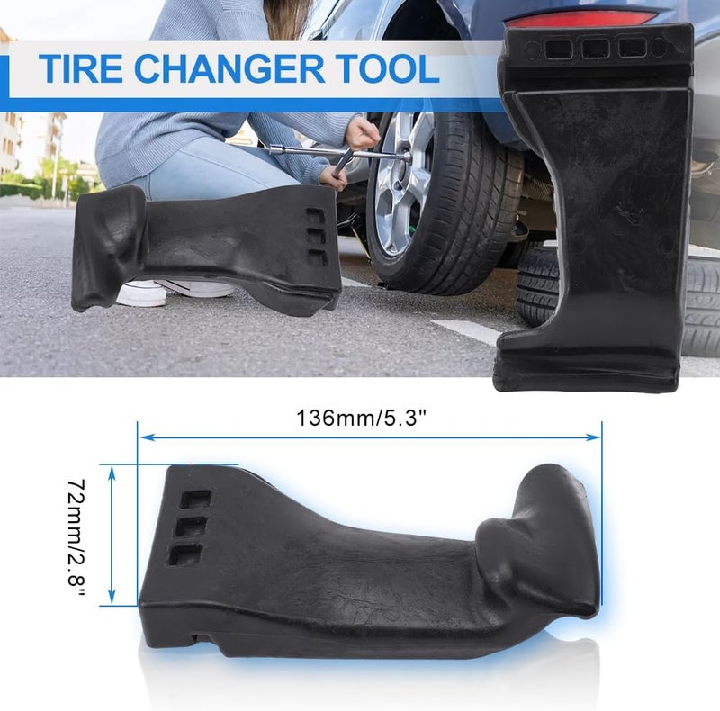 Aramox Universal Tyre Changer Head - Nylon & Plastic Mount Demount Duck Head, Black - Image 3