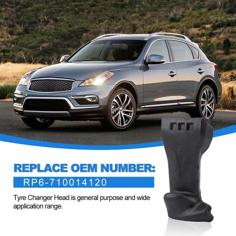 Aramox Universal Tyre Changer Head - Nylon & Plastic Mount Demount Duck Head, Black - Image 2