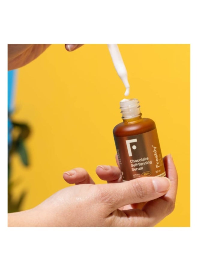 فريشلي سيروم تسمير البشرة الذاتي بالشوكولاتة فريشلي 30 مل - Image 2