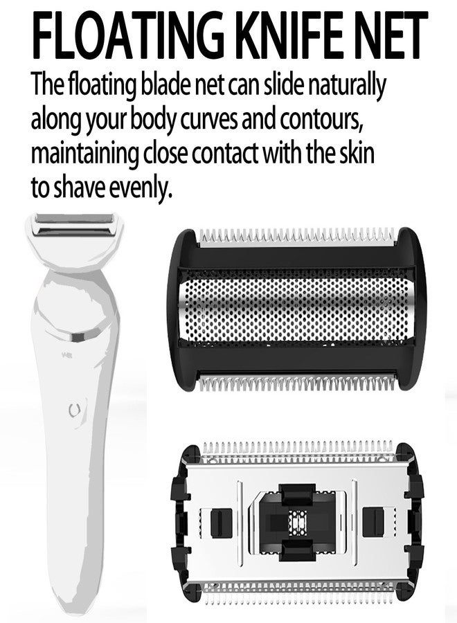 لين مي رأس بديل من رقائق معدنية BG2000 متوافق مع سلسلة Bodygroom 7000 (BG7030/BG7040)، و5000 (BG5025 و3000) - نظام حلاقة رطب/جاف مضاد للحساسية - Image 4