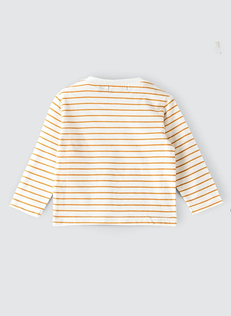 JAM Knit t-shirt with stripes