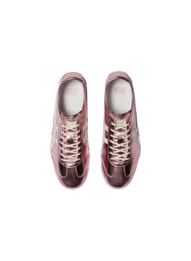 Onitsuka Tiger MEXICO 66 Sports Round Toe Lace Up Anti Slip And Wear-Resistant Low Cut Casual Shoes For Men And Women - Image 4