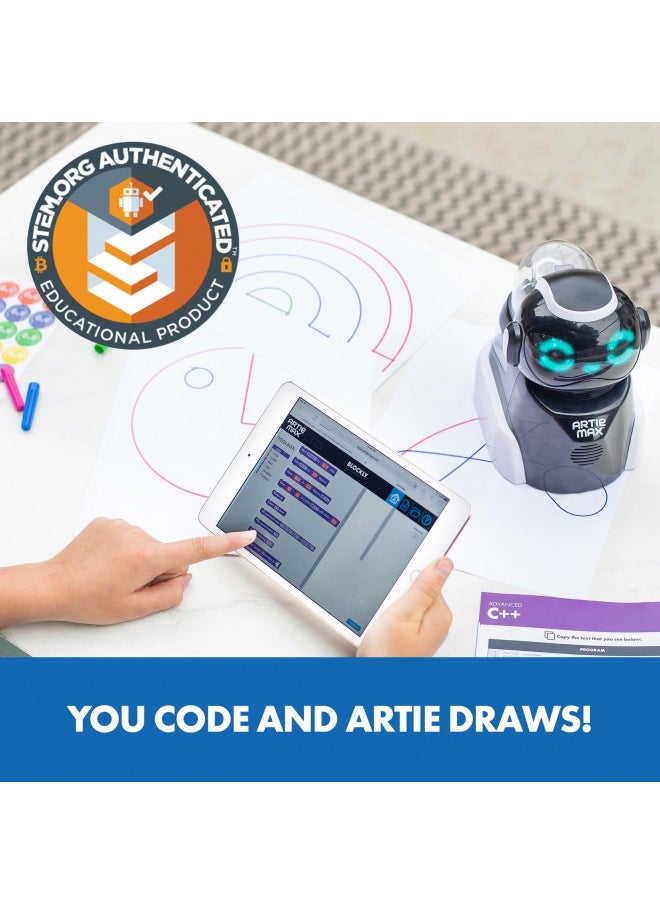 Educational Insights Artie Max the Coding & Drawing Robot, Ages 8+ (1126)