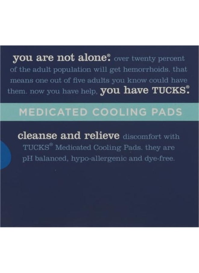 TUCKS Medicated Cooling Pads, 100 Pads - pzsku/Z4A56B6B1B15D09C219ABZ/45/_/1739961908/311dd1ec-ce23-4b9e-9bfc-803e43871914