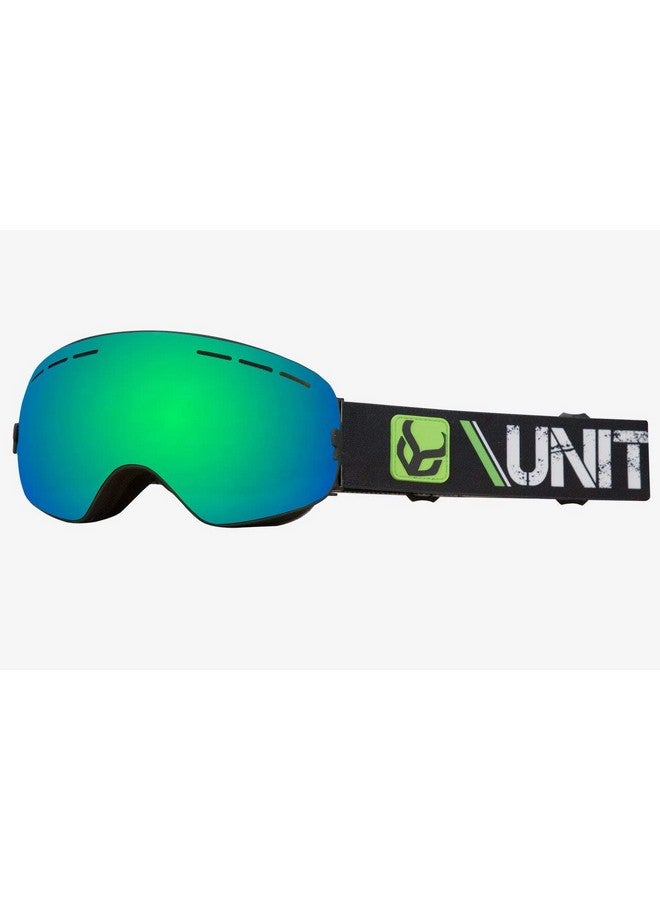 Demon United Phantom Helmet With Audio And Snow Supra Goggle (Black, Medium) - Image 5