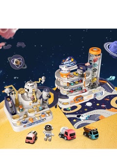 Warrior Children's Car Set Puzzle Clearance Sliding Track Toy Car(Two sets in the picture) 