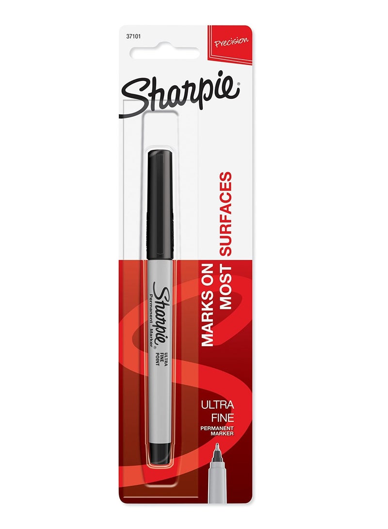 شاربي أقلام تحديد دائمة فائقة الدقة باللون الأسود - Image 1