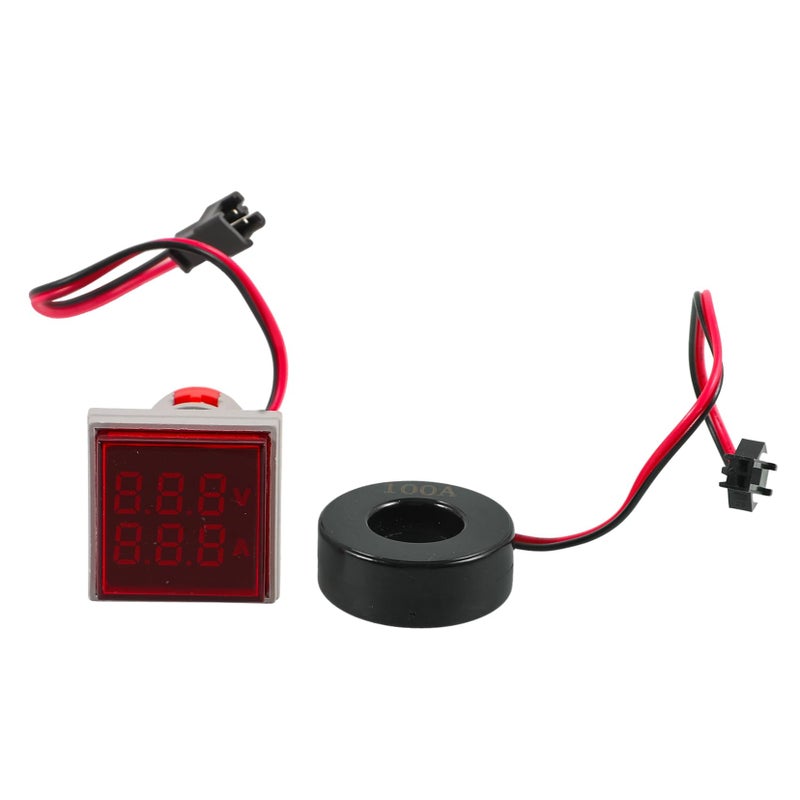 Digital Multimeter Tester Volt Meter With LED Indicator Light Assorted Color 5X3X3CM - Image 2