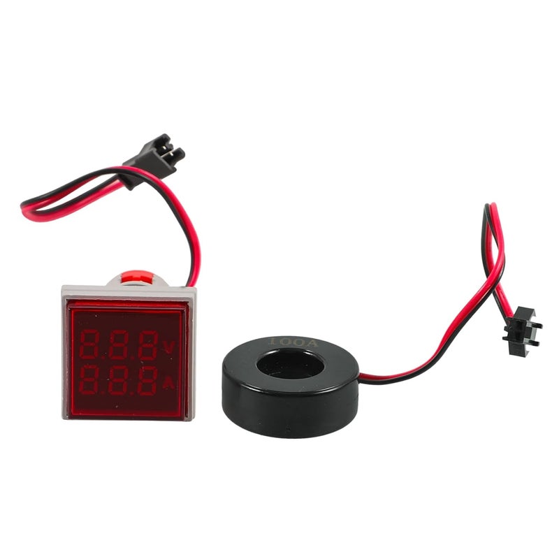 Digital Multimeter Tester Volt Meter With LED Indicator Light Assorted Color 5X3X3CM - Image 1