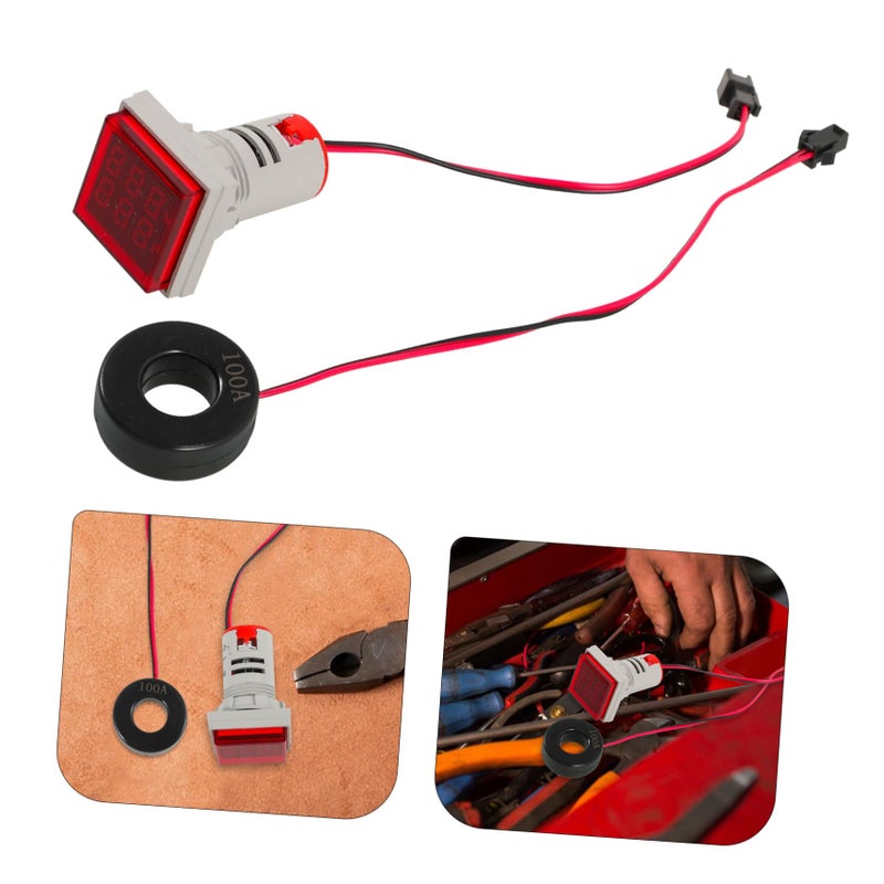 Digital Multimeter Tester Volt Meter With LED Indicator Light Assorted Color 5X3X3CM - Image 5