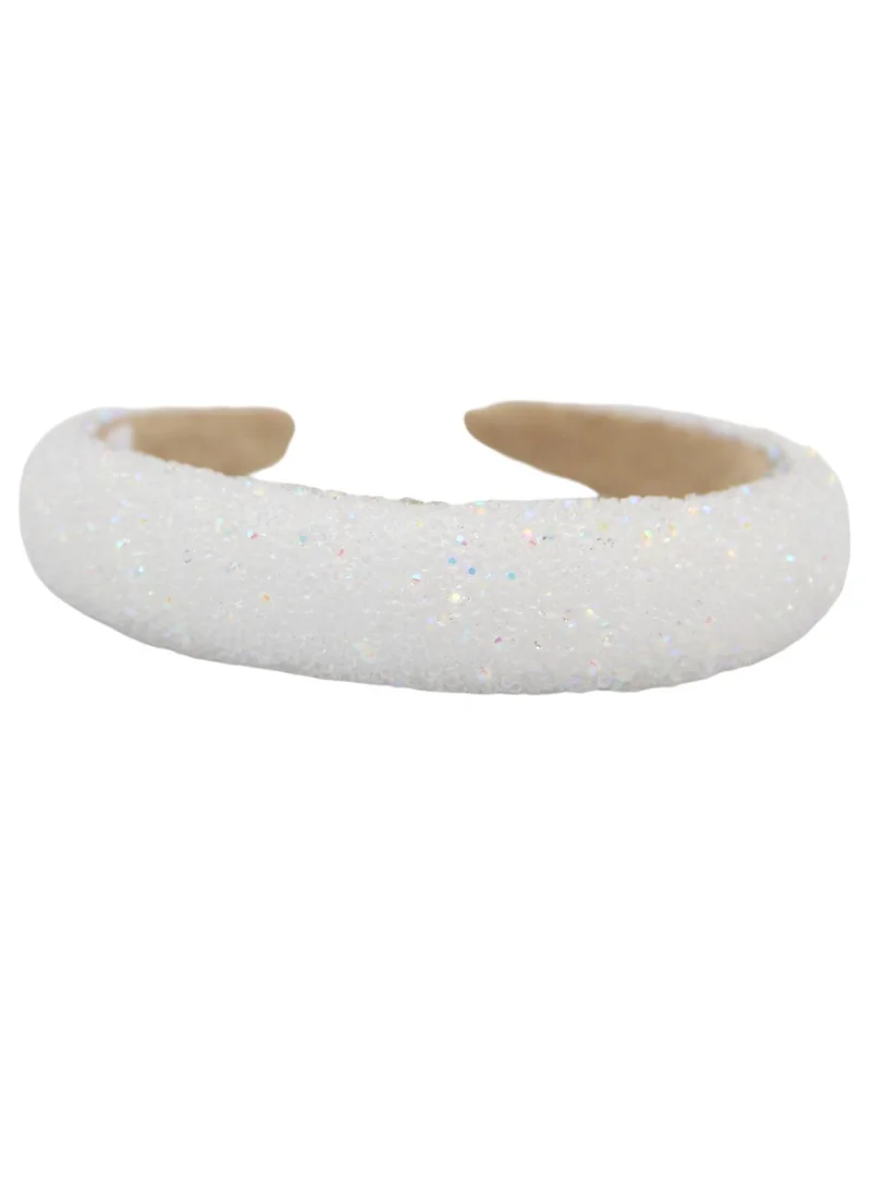 D'Daniela Headband Retro For Women's and  Girls White