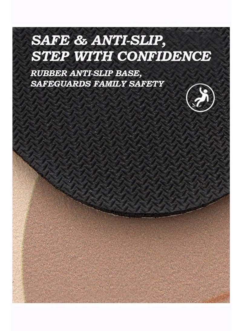 Diatomaceous Earth Bath Mat – Non-Slip Bathroom Mat, Water-Absorbent, Quick-Dry, Easy to Clean, Oval Shape, Size 60×40 cm​ - Image 5