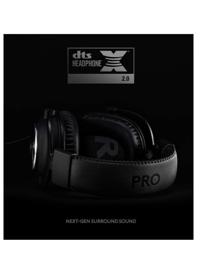 لوجيتيك سماعة الألعاب السلكية G PRO X (الجيل الثاني) مع تقنية Blue Voice، DTS Headphone:X 2.0 ومحركات PRO-G بحجم 50 مم، للكمبيوتر الشخصي، Xbox One، Xbox Series X|S، PS5، PS4، نينتندو سويتش - Image 4