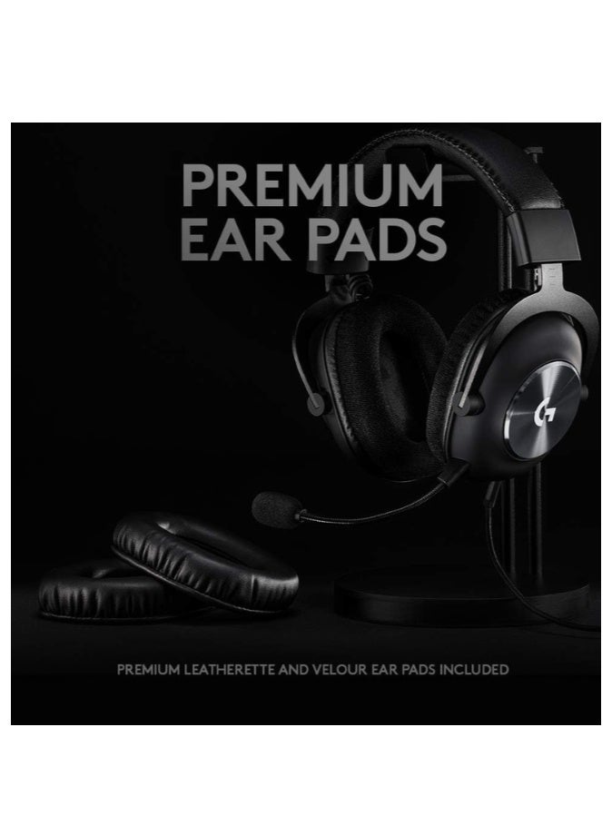 لوجيتيك سماعة الألعاب السلكية G PRO X (الجيل الثاني) مع تقنية Blue Voice، DTS Headphone:X 2.0 ومحركات PRO-G بحجم 50 مم، للكمبيوتر الشخصي، Xbox One، Xbox Series X|S، PS5، PS4، نينتندو سويتش - Image 2