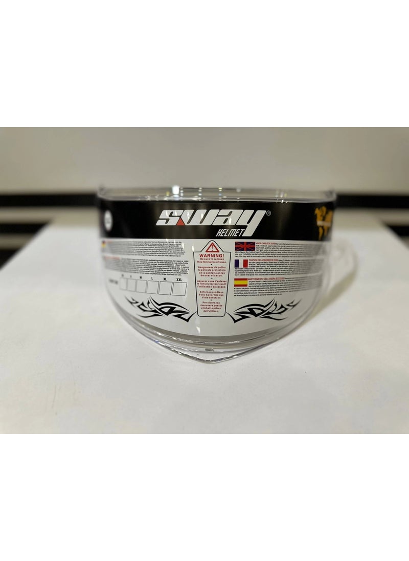sway Helmet Glass 917 Transparent  - Image 2