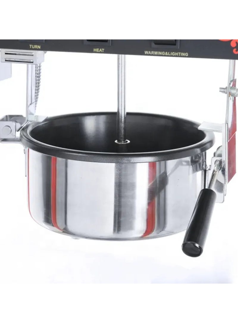 ICONA Icona Electric Red Popcorn Machine – for Commercial Use in Theatres, Malls, and Food Outlets  - Image 3