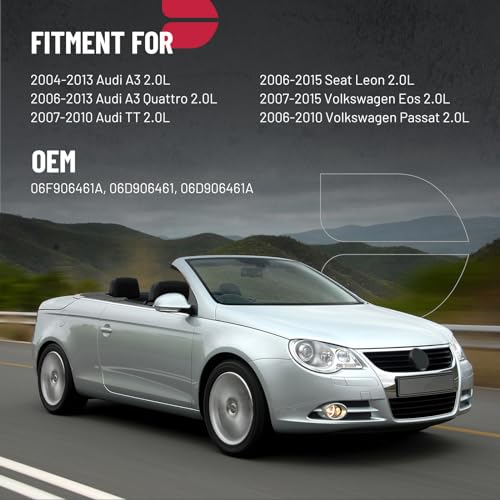 BDFHYK Mass Air Flow Sensor Meter MAF 06F906461A 06D906461 MAF0052 AF10144 MAS0349, Compatible with Audi A4 A3 A4 GTI, Compatible with Volkswagen Jetta Passat Eos TT Tiguan - Image 2