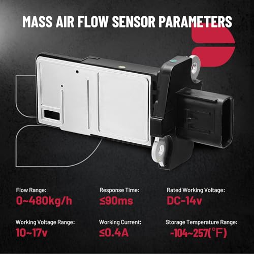BDFHYK Mass Air Flow Sensor Meter MAF 06F906461A 06D906461 MAF0052 AF10144 MAS0349, Compatible with Audi A4 A3 A4 GTI, Compatible with Volkswagen Jetta Passat Eos TT Tiguan - Image 5