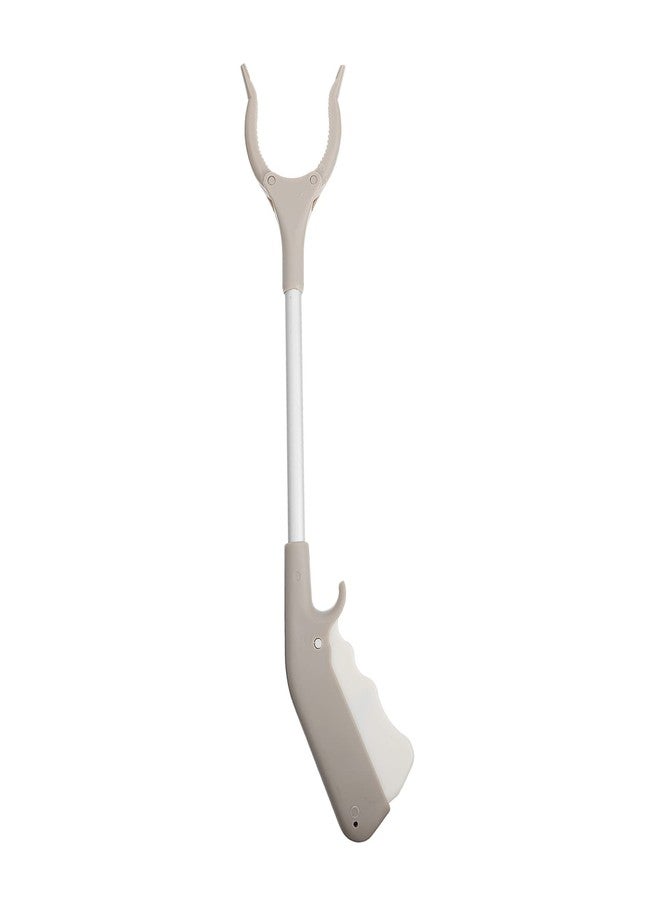 Yardenfun 15.74In Folding Trash Clamp Grabber Tool Lightweight Durable Rubbish Picker with Non-Slip Friction Grip for Home Cleaning and High Shelf Reach - Image 1