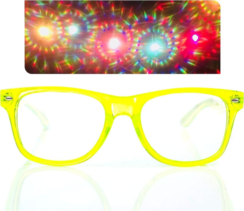 Alternative Imagination Spiral Diffraction Glasses - for Raves, Festivals and More - Image 3