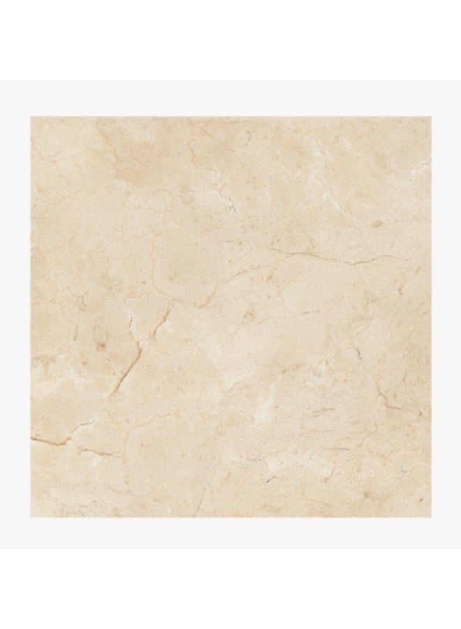 SOMANY Nueva Grecia Crema FP 600x600MM Floor Tile – 11mm Thickness | Premium Crema Marble Look Ceramic Tile for Elegant Flooring | 1.44 SQM