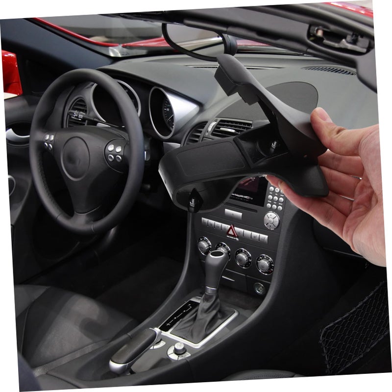 Anti Slip Gel Pad Car Phone Mount Holder Stand Compatible with Smart Devices Black - Image 4