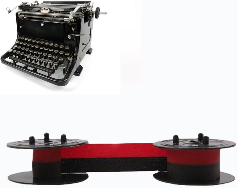 4Pack Calculator Ribbon Twin Spool, Red Black Ink for EL-1197PIII EL-2196BL MP21DX FR-2650TM - Universal Replacement for Printing Typewriter, Adding Machine - Image 4