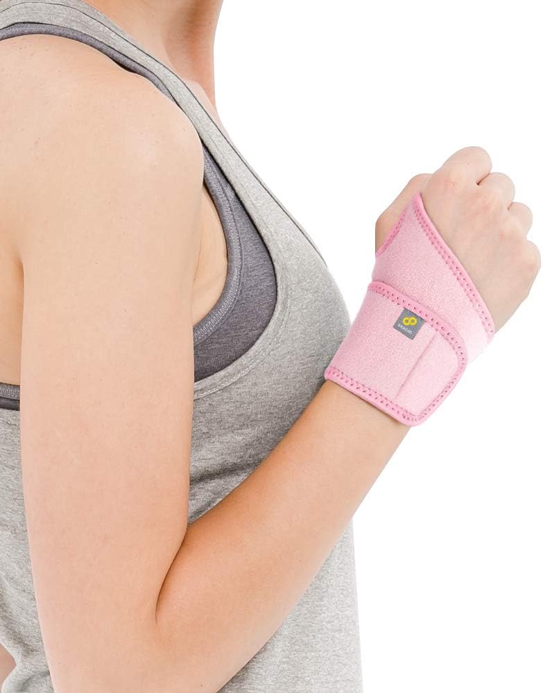 BRACOO Wrist Support Brace Adjustable Wrist Hand Wrap Strap for Gym Weightlifting Tennis Tendonitis Carpal Tunnel Arthritis for Right Left Hand WS10 - Image 2
