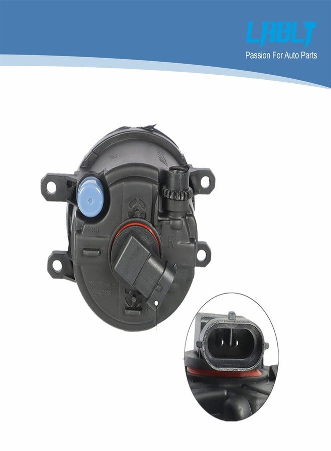 LABLT Replacement for 2007 2008 2009 2010 2011 Yaris Fog Lights Right Left Side Driving Fog Lamps Assembly Replacement for 812200D041 812200D042 - Image 3