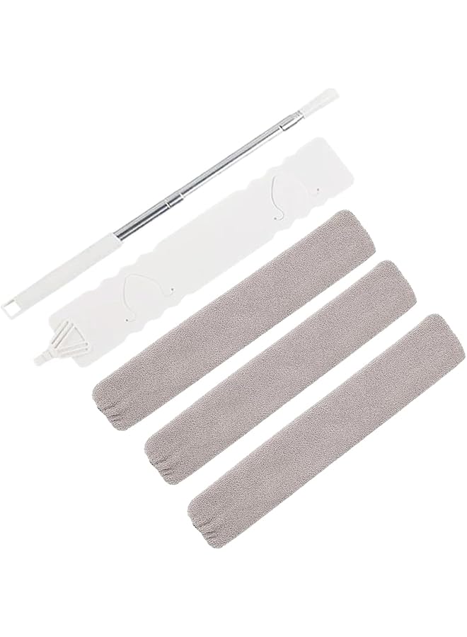 erorex Extendable Gap Cleaning Brush Dust Brush with Extra Long Handle Adjustable Mop Sweep Cleaning Duster for Bed High Ceilings Furniture Bottom Household Gap - Image 1
