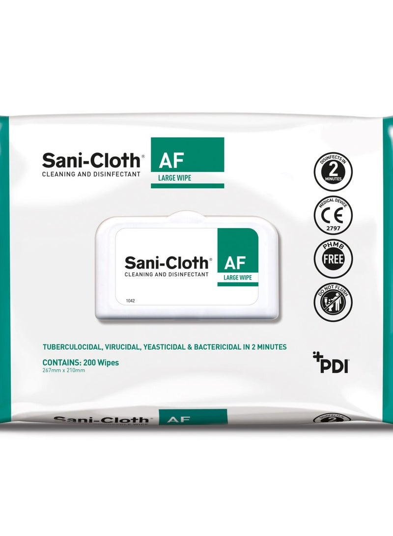 PDI Sani Cloth are disposable disinfection 200 wipes - Image 1