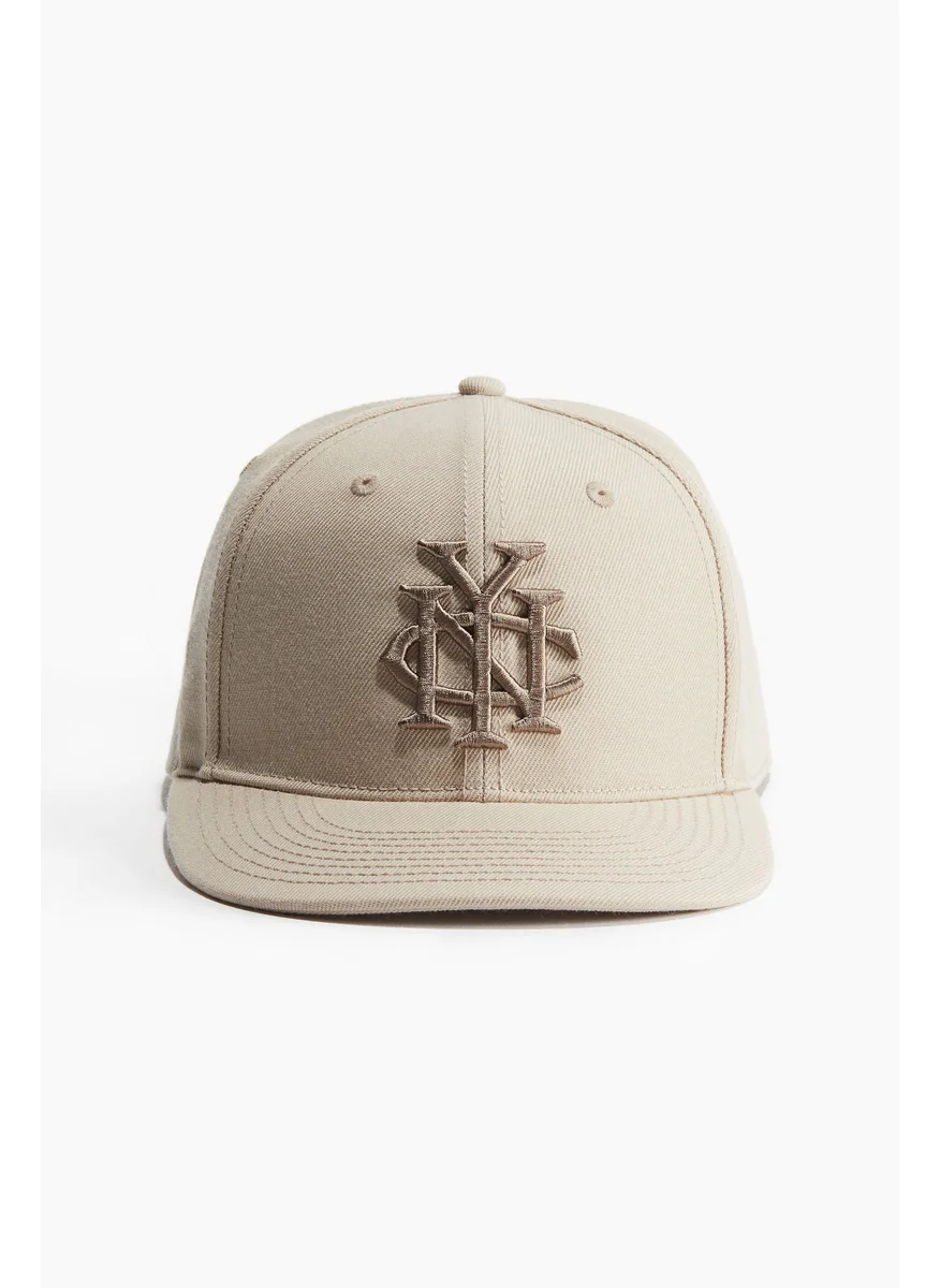 H&M Embroidered-Motif Cap