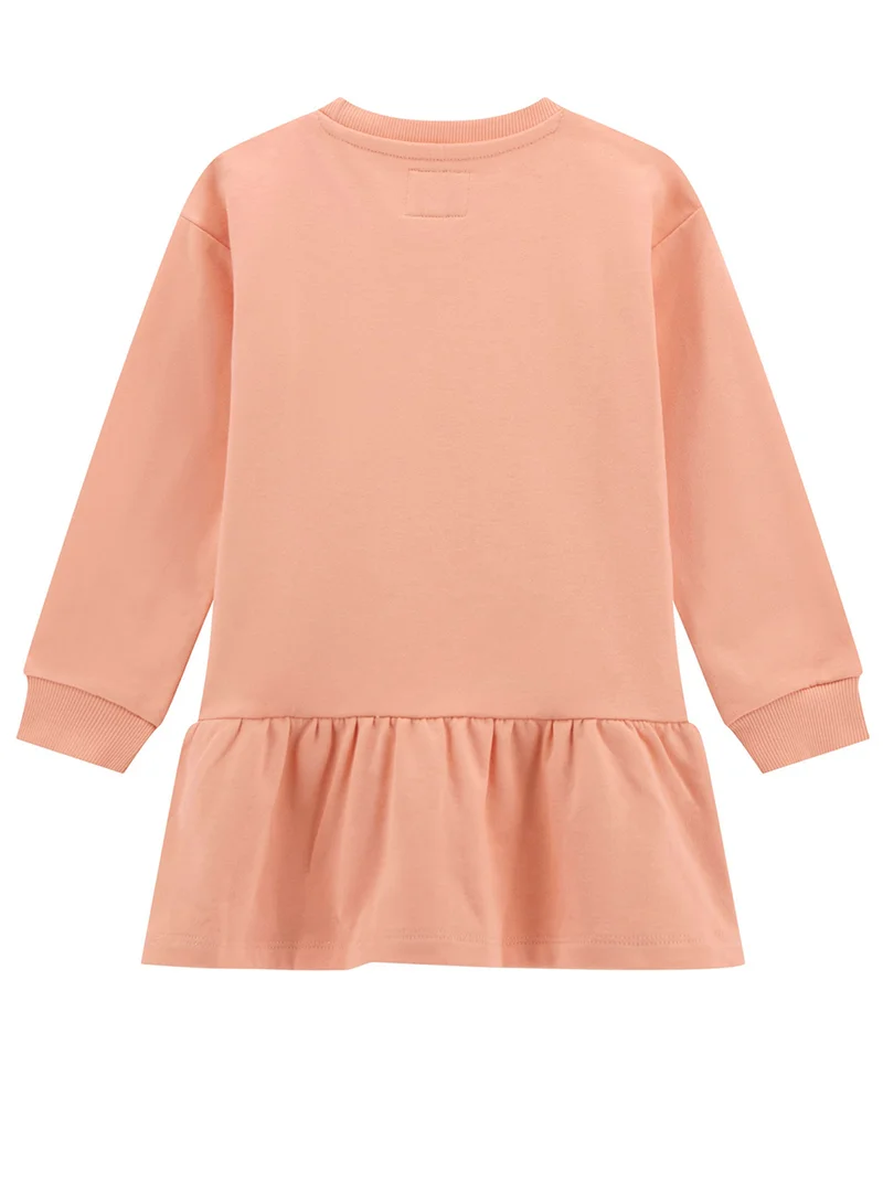 جس Kids Long Sleeve Mini Dress
