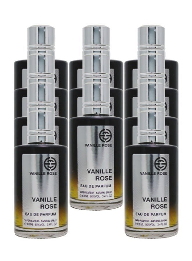 EMYC 11 Pieces Vanille Rose Perfume For Unisex 100ml EDP - Image 1