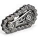 Amarlozn Cool Sprockets Fidget Chain Hand Roller Toys for Kids Adults Metal Transformable Sensory Bike Chain Gears EDC Novelty Stress Relief Desk Office Easter Birthday Gift for Boys Girls Boyfriend Men - Image 2